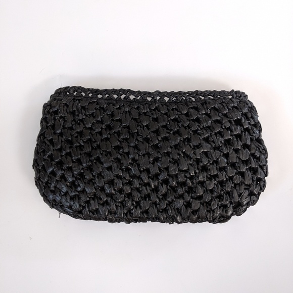 EUC Kimchi Blue Woven Bow Clutch - Picture 2 of 5
